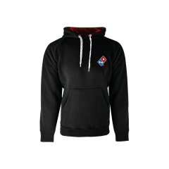 Black Domino's Hoodie Men