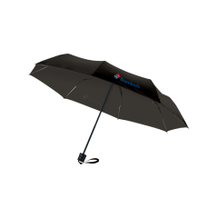 Black domino's umbrella 