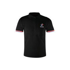 Black Domino's Polo Women