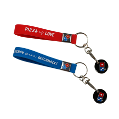 Keychain with Silicone loop
