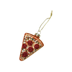 Pizza kerstornament