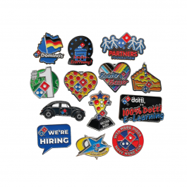ドミノピザ　5スター　ピンバッジ Domino's Pizza 5 FIVE STAR Hat Pin New | eBay