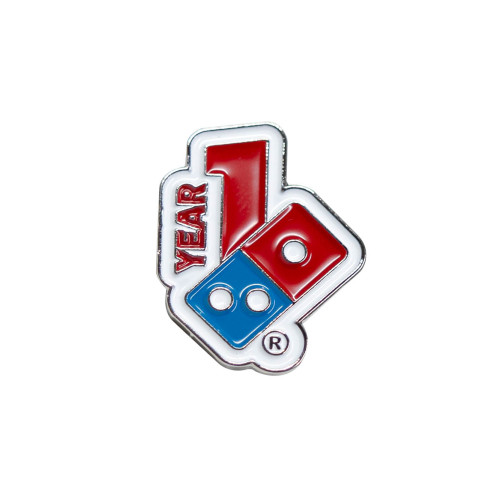 Anniversary 2025 Pins | Work Anniversary 5-30 Yrs | Domino's