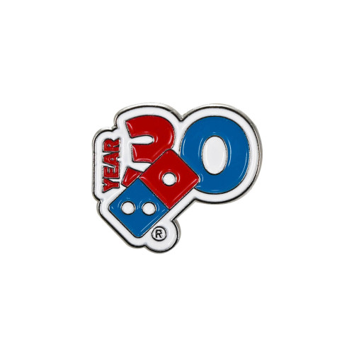 Anniversary 2025 Pins | Work Anniversary 5-30 Yrs | Domino's
