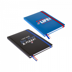 Domino's Black Blue Notebook 
