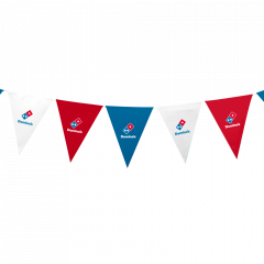 Domino's Bunting