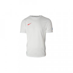 Nike T-shirt white with red logo